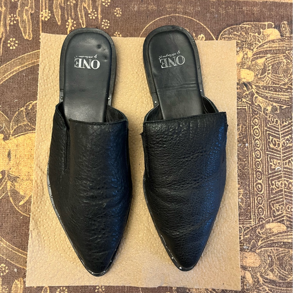 One Teaspoon black loafers